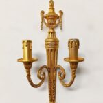 444 Applique classico di Ilar in otttone decoro oro francese
