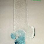 Barbini ricambio lampadario decoro azzurro