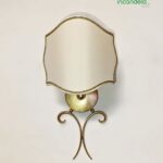 6818 Applique di Porreca in oro satinato