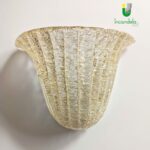Solo vetro Articolo 58 Applique di Italamp decoro oro
