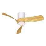 Nemo Ventilatore da soffitto con luce led integrata in diverse finiture e dimensioni