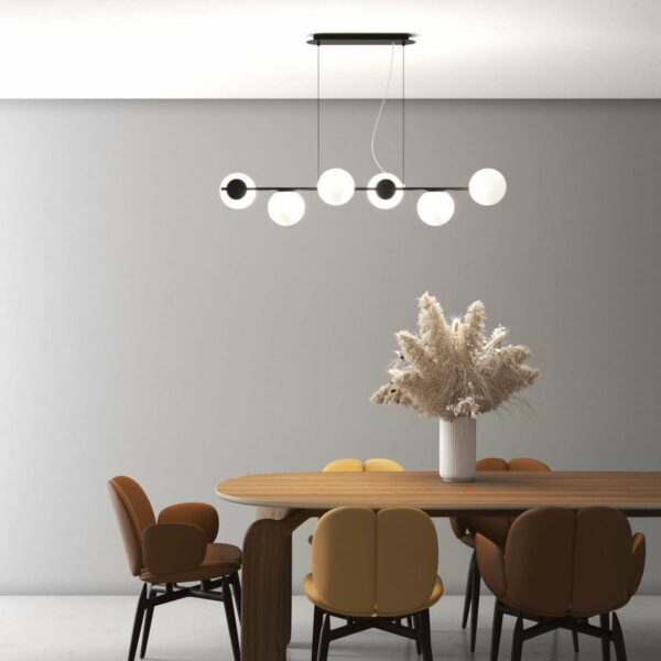 BOOMERANG 1200/S6-NE led lampada soffitto di Top Light
