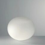 Bolero lampada da tavolo in vetro soffiato di DIGLASS Ø33