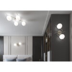 1201/2 SA/NE HOLLY Lampada da parete di Top Light in due finiture - immagine 2