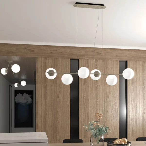 BOOMERANG 1200/S6-SA led lampada soffitto di Top Light