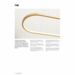 LAP sospensione oro 2524 di Redo Group Led 32W 3000K - immagine 3