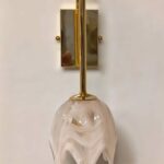 738 Applique da parete di La Murrina oro vetro rosa 1x E14