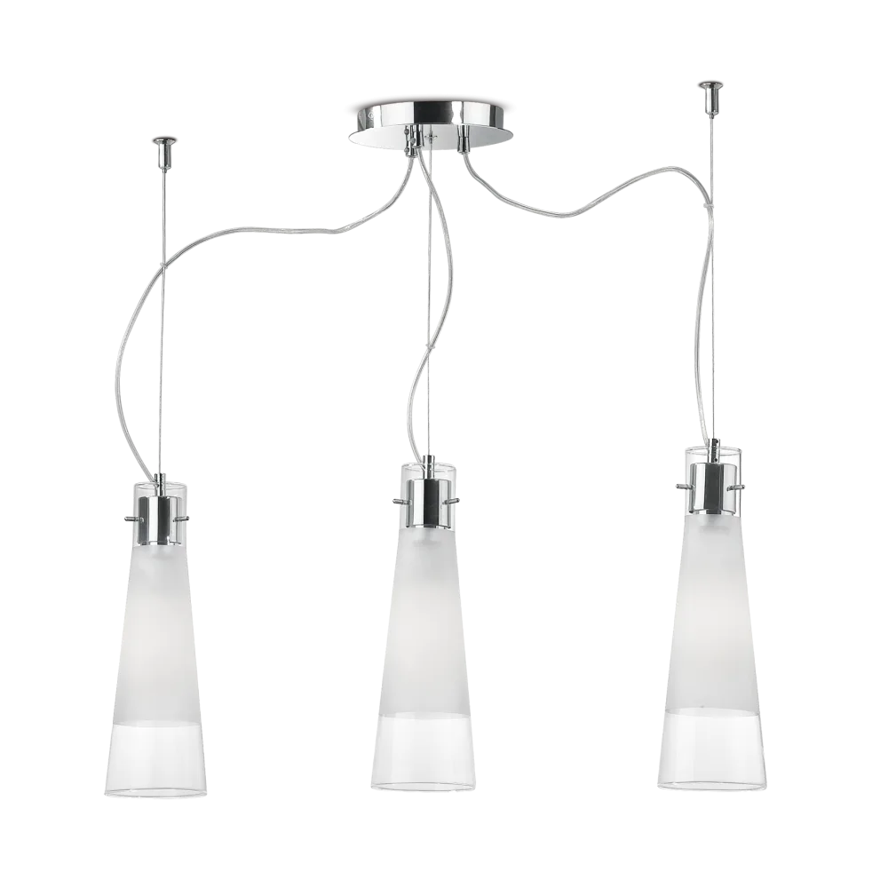 033952_WEB001_KUKY_SP3 KUKY SP3 Sospensione di Ideal Lux 3 luci - immagine 1