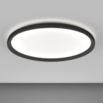 PLANA Plafoniera moderna biemissione luce LED CCT SWITCH metallo acrilico in 3 dimensioni e 3 colori - immagine 25