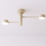 OCTOPUS PLAFONIERA DI TOP LIGHT  2 LUCI MODERNA ORIENTABILE IN 3 FINITURE - immagine 3