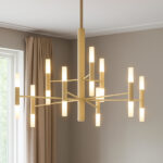 Space Lampadario di top Light design moderno in due finiture 18 x G9 - immagine 3