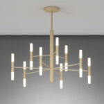 Space Lampadario di top Light design moderno in due finiture 18 x G9 - immagine 2