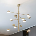 OCTOPUS PLAFONIERA DI TOP LIGHT  12 LUCI MODERNA ORIENTABILE IN 3 FINITURE - immagine 6