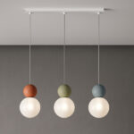 COTTAGE 1228 S3R SOSPENSIONE DI TOP LIGHT 3 LUCI SU BASE RETTANGOLARE 4 FINITURE DIFFERENTI - immagine 3