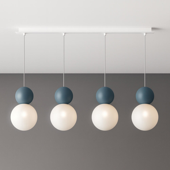 COTTAGE 1228 S4R SOSPENSIONE DI TOP LIGHT 8 LUCI SU BASE RETTANGOLARE 4 FINITURE DIFFERENTI - immagine 3