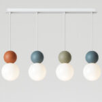 COTTAGE 1228 S4R SOSPENSIONE DI TOP LIGHT 8 LUCI SU BASE RETTANGOLARE 4 FINITURE DIFFERENTI - immagine 7