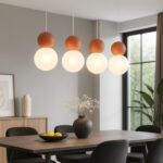 COTTAGE 1228 S4R SOSPENSIONE DI TOP LIGHT 8 LUCI SU BASE RETTANGOLARE 4 FINITURE DIFFERENTI