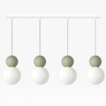 COTTAGE 1228 S4R SOSPENSIONE DI TOP LIGHT 8 LUCI SU BASE RETTANGOLARE 4 FINITURE DIFFERENTI - immagine 11