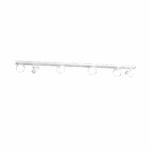 EDRA Binario Top Light 1210 6 NE GX53 LED lampada soffitto parete moderna faretti orientabili IN 3 colori - immagine 4