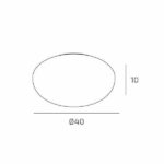 BUBBLE Plafoniera di Top Light in due dimensioni e tre finiture - immagine 12