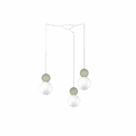 COTTAGE 1228 S3 S SOSPENSIONE DI TOP LIGHT 3 LUCI DECENTRATE 4 FINITURE DIFFERENTI - immagine 11