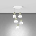 TOP LIGHT SOSPENSIONE TONDA COTTAGE IN DIVERSE FINITURE - immagine 8