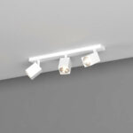 KIBO BINARIO DI TOP LIGHT CON FARETTI MODERNA 3 LUCI ORIENTABILI GU10 - immagine 12