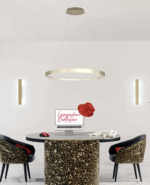 MALIKA 1216 A40 Applique di Top Light in due finiture - immagine 7