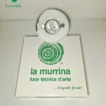 Faretto da incasso in vetro di murano LA MURRINA rotonda bianca