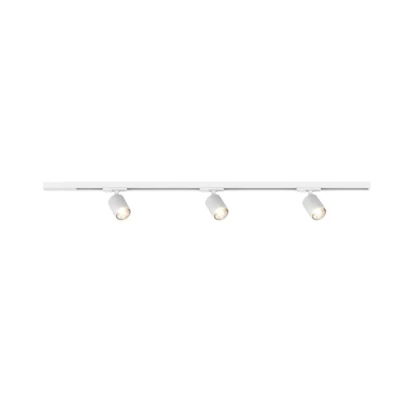 Binario Top Light MONO YARIKIT 100 BI GU10 LED spot soffitto orientabili moderni