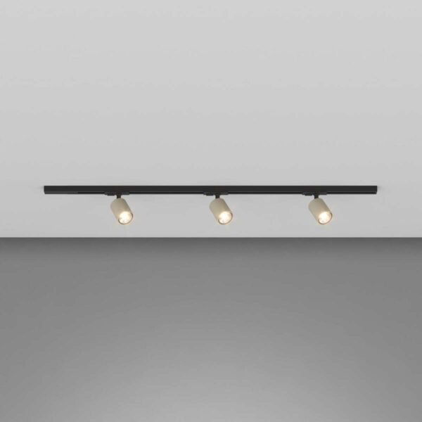 Binario Top Light MONO YARIKIT 100 SA GU10 LED spot soffitto orientabili moderni