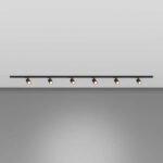 Binario Top Light MONO YARIKIT 200 GU10 LED spot soffitto orientabili moderni in 4 colorazioni - immagine 22