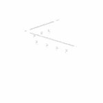 Binario Top Light MONO YARIKIT 300L GU10 LED spot soffitto orientabili moderni in 2 colori - immagine 3