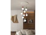 TOP LIGHT SOSPENSIONE TONDA COTTAGE IN DIVERSE FINITURE - immagine 11