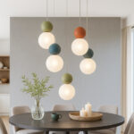 COTTAGE 1228 S5R SOSPENSIONE DI TOP LIGHT SU BASE RETTANGOLARE 4 FINITURE DIFFERENTI