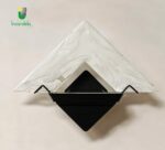 AZZURRA Applique in vetro di Murano dec.Bianco di La Murrina