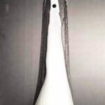 Art.901 Ricambio La Murrina Cristallo decoro Bianco h.25 cm