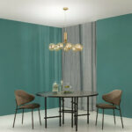 HONEY Sospensione 9 Sfere Led(G9) 83,5 cm In Vetro - immagine 2