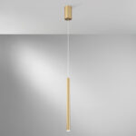 PYPE Lampadario Led CCT 200 cm 5W In Metallo in tre colorazioni
