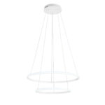 Axis S6040 lampadario a due cerchi di Faneurope CCT LED in tre colorazioni - immagine 4