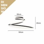 COASTER Plafoniera di Faneurope LED CCT  in tre colorazioni - immagine 7