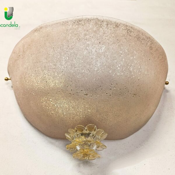 Creola/Ap40 Applique di La Murrina decoro scavo sfumato rosa