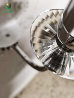 131 Applique di Gibas in ferro battuto e strass 1 x E14 - immagine 3