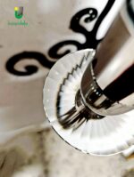 131 Applique di Gibas in ferro battuto e strass 2 x E14 - immagine 3