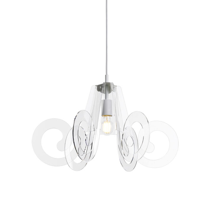 0000_120063-006-A-720x720 NUCLEA Sospensione di Emporium Trasparente satinato cm.53 - immagine 1