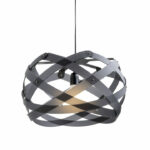 NUCLEA - Sospensione di Emporium cm.53 Fumè grigio satinato - immagine 3