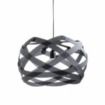 NUCLEA - Sospensione di Emporium cm.53 Fumè grigio satinato