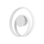 TORSION Applique a parete dimmerabile LED 20W Ø 30 cm disponibile in tre colori