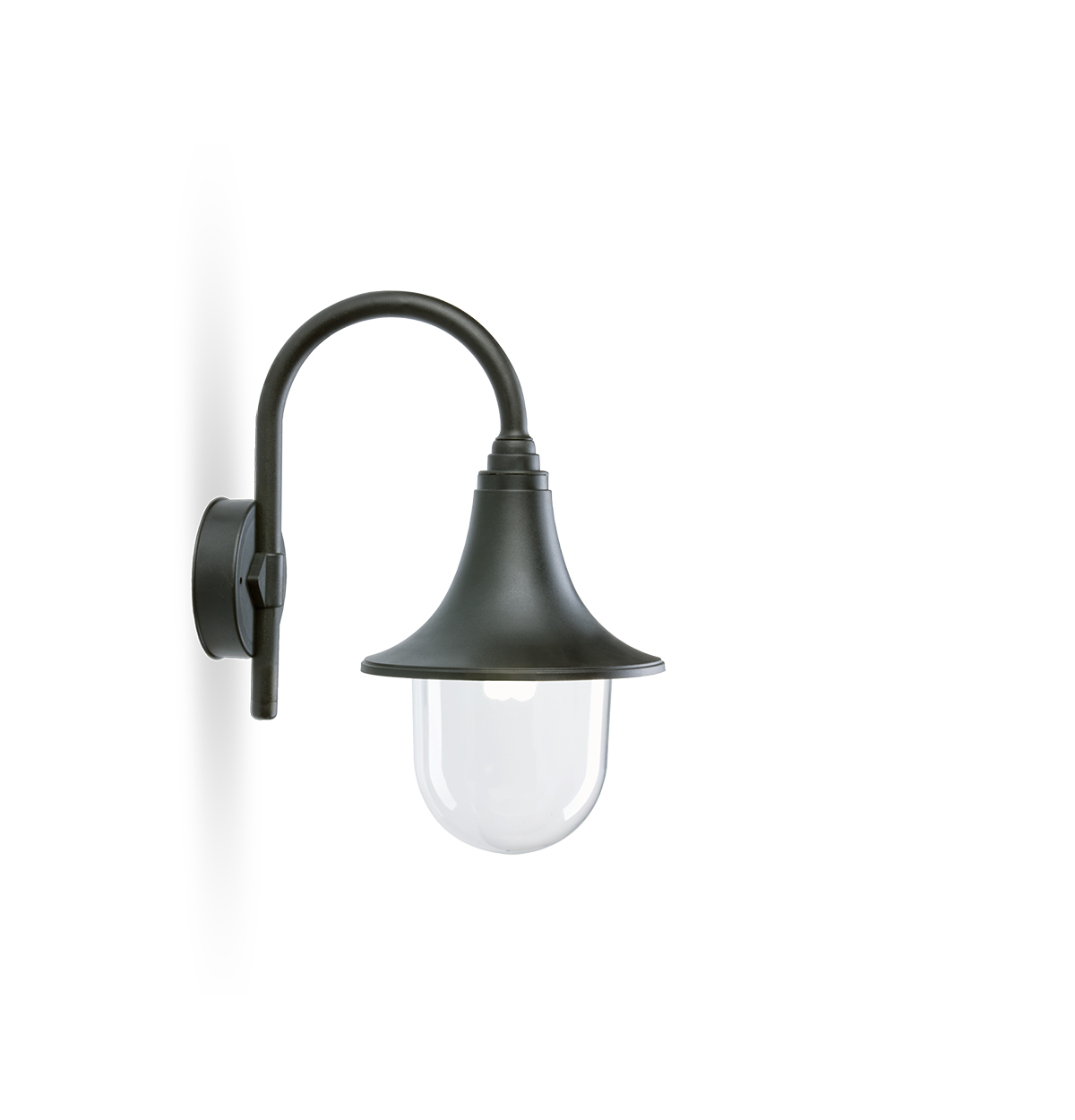 447-nero Zoe 447/06 - Applique in basso E27 in resina - Sovil - immagine 1