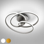 DIVA Plafoniera GEA LUCE –Alluminio LED 3000K disponibile in tre colori
